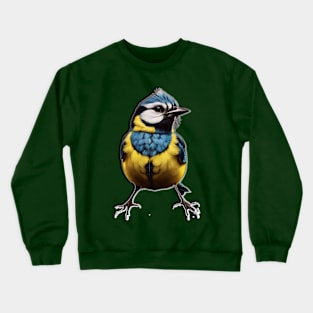 curious bird icon Crewneck Sweatshirt